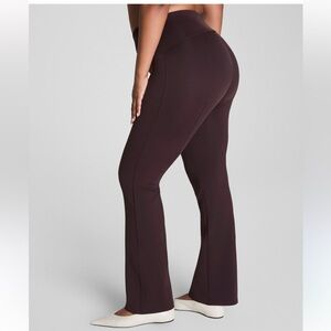 SPANX Booty Boost Yoga Flare Pant in Truffle Brown 🆕